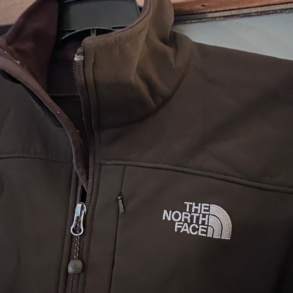 The North Face Apex Bionic Jacket Full Zip Brown Womens Size Small